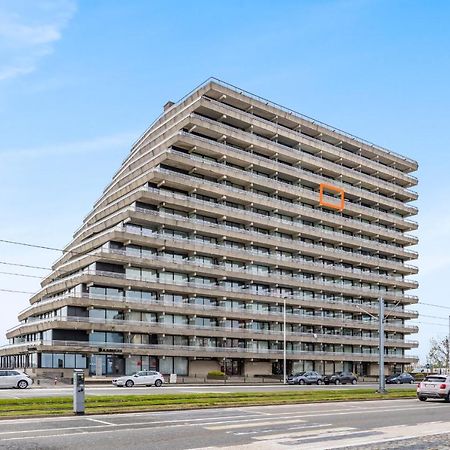 Luxueuze Vakantiestudio Met Zeezicht En Terras In Oostende エクステリア 写真