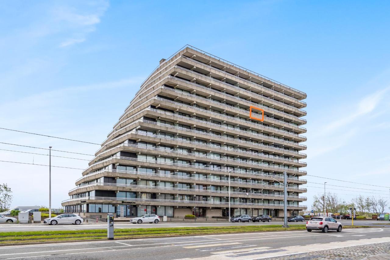 Luxueuze Vakantiestudio Met Zeezicht En Terras In Oostende エクステリア 写真