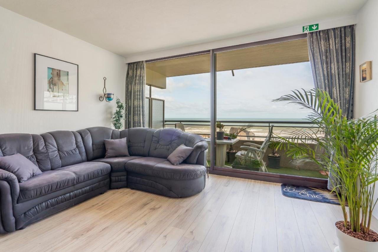 Luxueuze Vakantiestudio Met Zeezicht En Terras In Oostende エクステリア 写真
